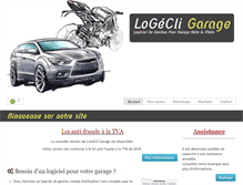 Tablet Screenshot of logiciel-pour-garage.com